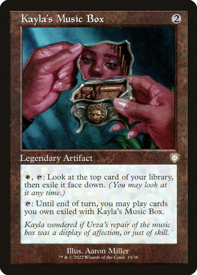 Kayla's Music Box (Retro Frame)