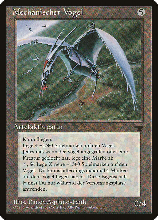 Clockwork Avian (German) - "Mechanischer Vogel"