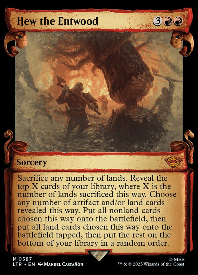 Hew the Entwood (Showcase Scrolls)