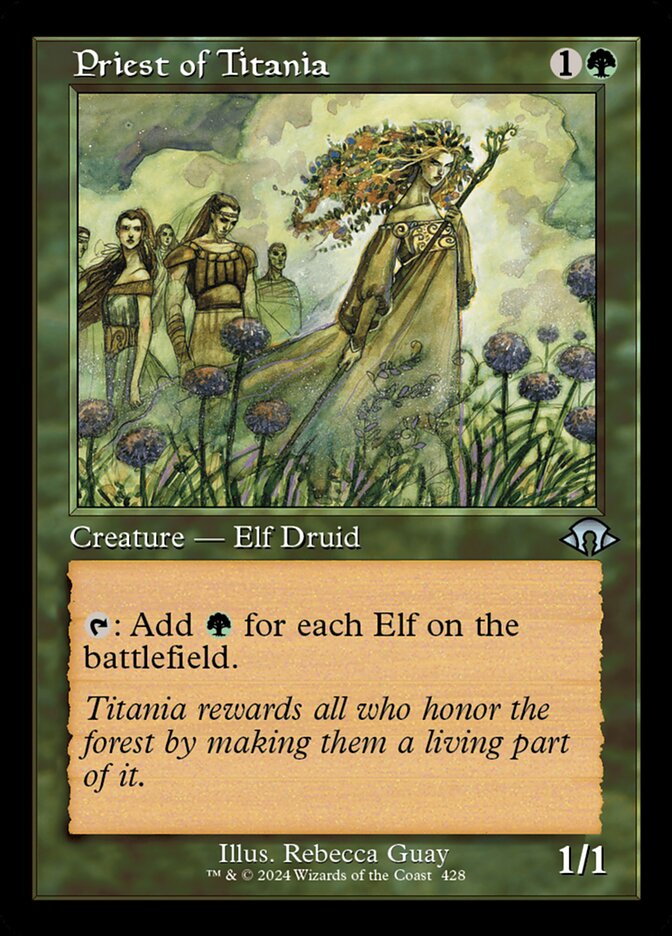 Priest of Titania (Retro Frame)