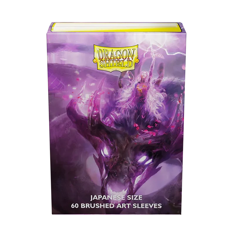 Dragon Shield: Japanese Size Brushed Art Sleeves - Sakura Ally