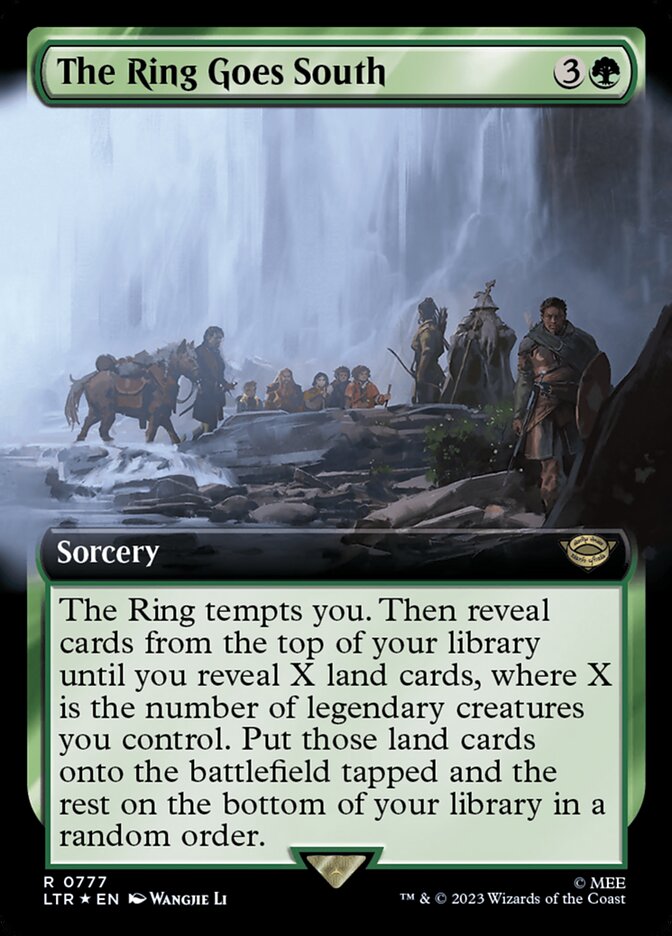 The Ring Goes South (Extended Art) (Surge Foil)