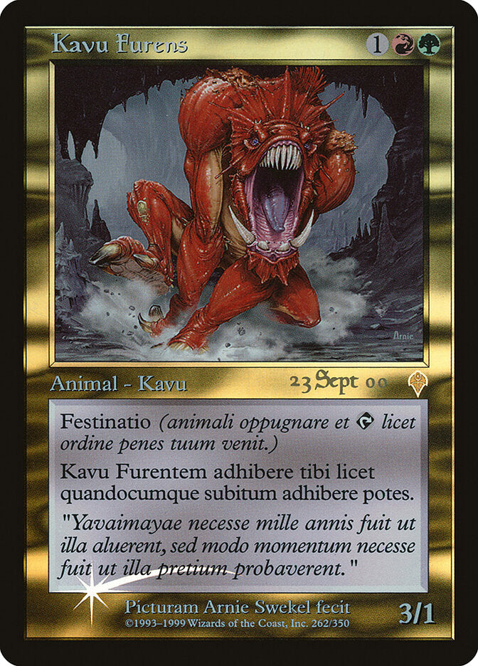Raging Kavu (Latin)