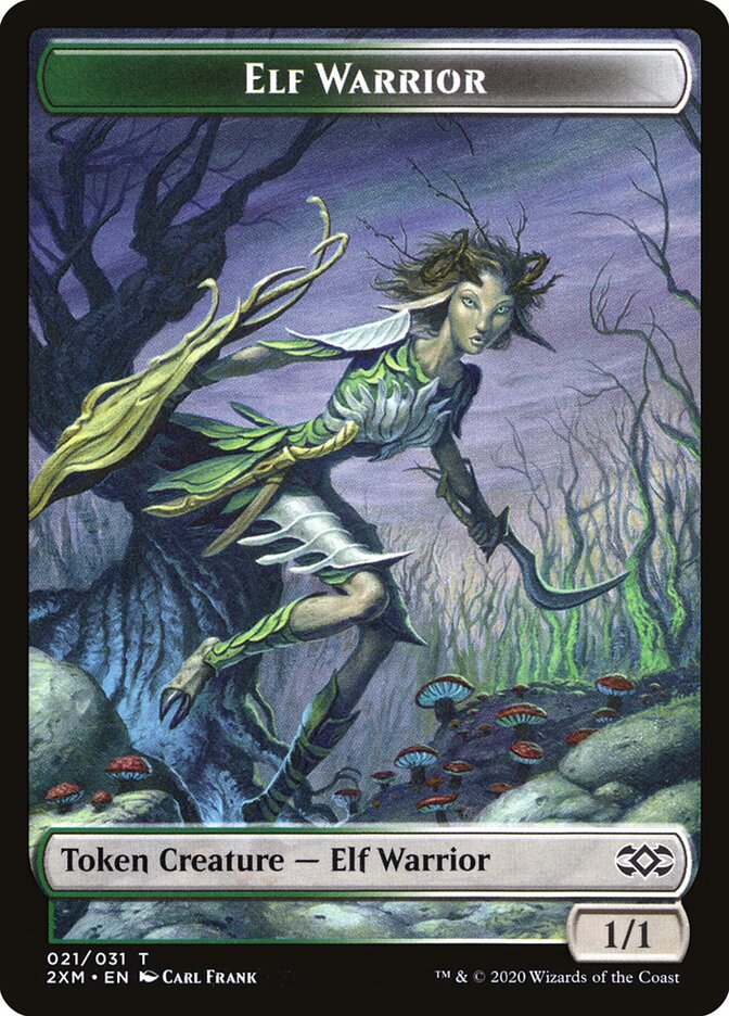 Elf Warrior Token