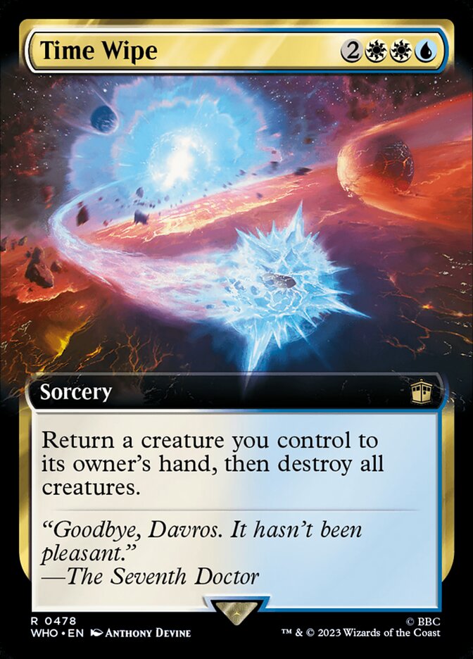 Time Wipe (Extended Art)