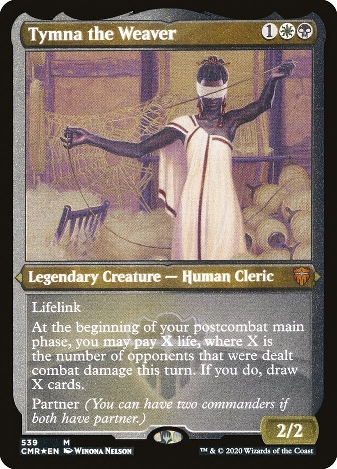 Tymna the Weaver (Foil Etched)
