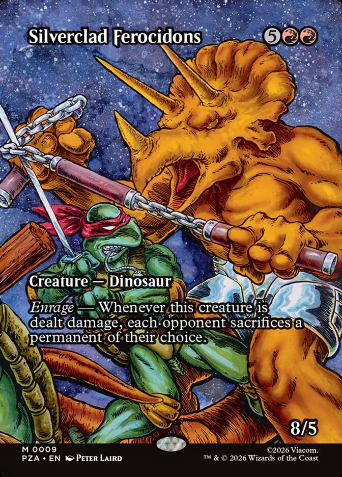 Silverclad Ferocidons (Borderless)