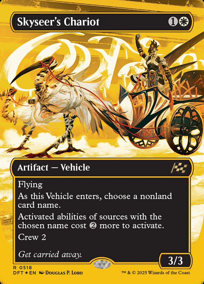 Skyseer's Chariot (Borderless) (First-Place Foil)