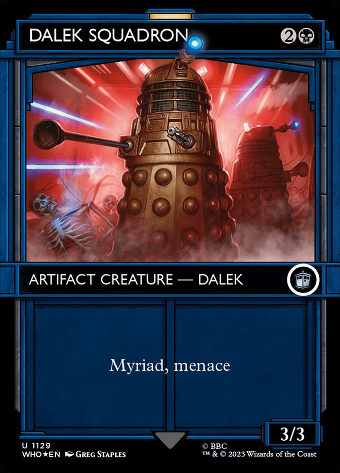 Dalek Squadron (Showcase) (Surge Foil)