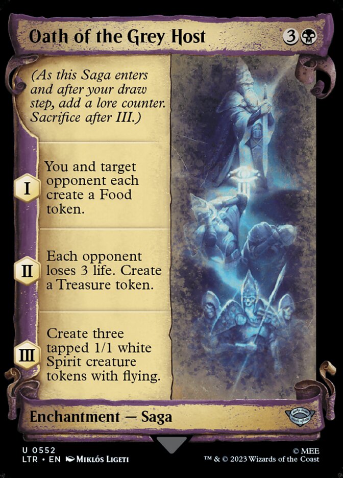 Oath of the Grey Host (Showcase Scrolls)