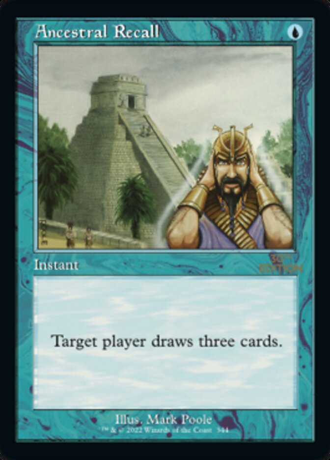 Ancestral Recall (Retro Frame)