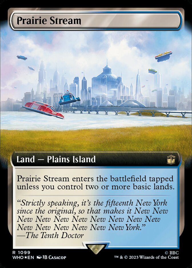 Prairie Stream (Extended Art) (Surge Foil)