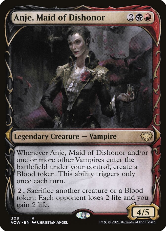 Anje, Maid of Dishonor (Showcase)