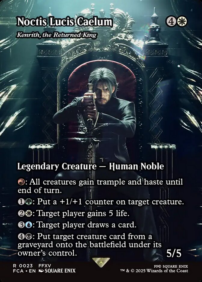 Noctis Lucis Caelum - Kenrith, the Returned King (Showcase)
