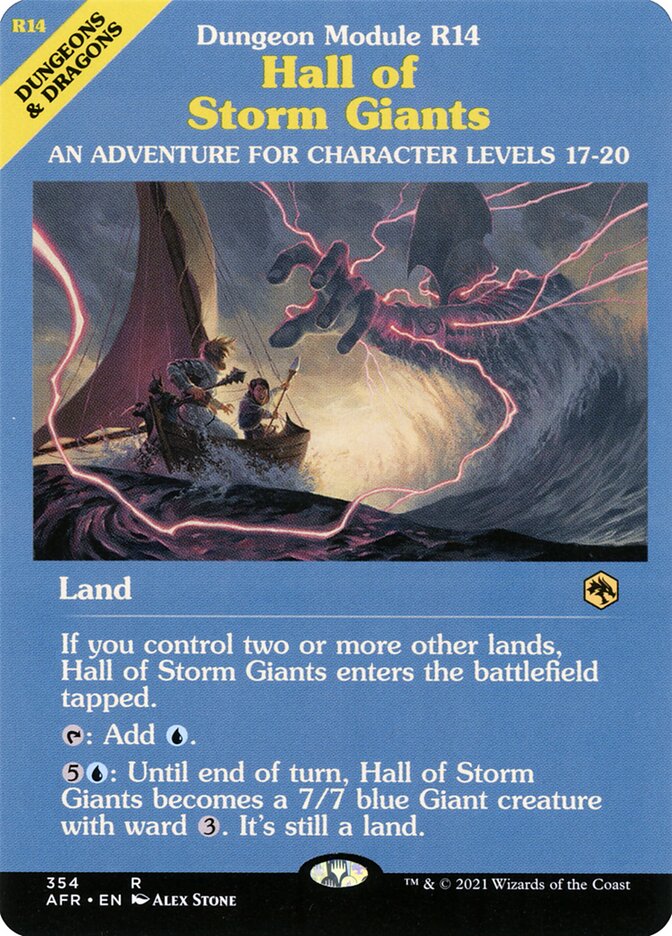 Hall of Storm Giants (Dungeon Module)