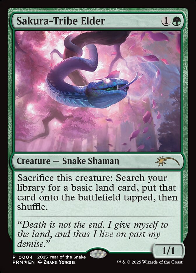 Sakura-Tribe Elder (Year of the Snake 2025)