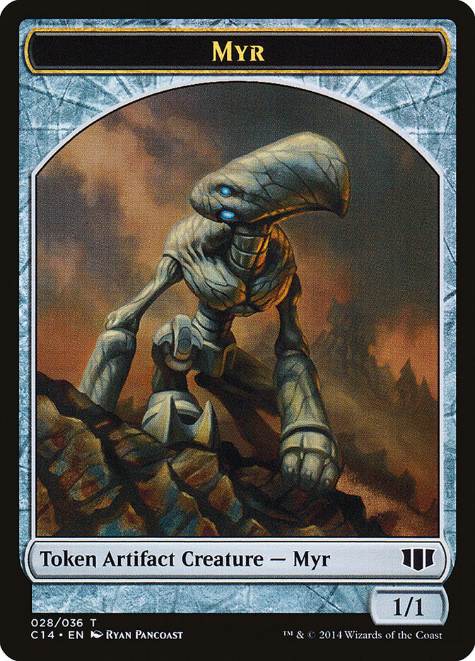 Myr // Pentavite Double-Sided Token