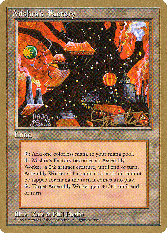 Mishra's Factory - 1996 Mark Justice (4ED)