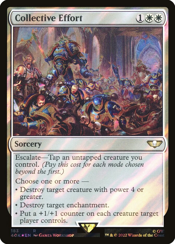 Collective Effort (Surge Foil)