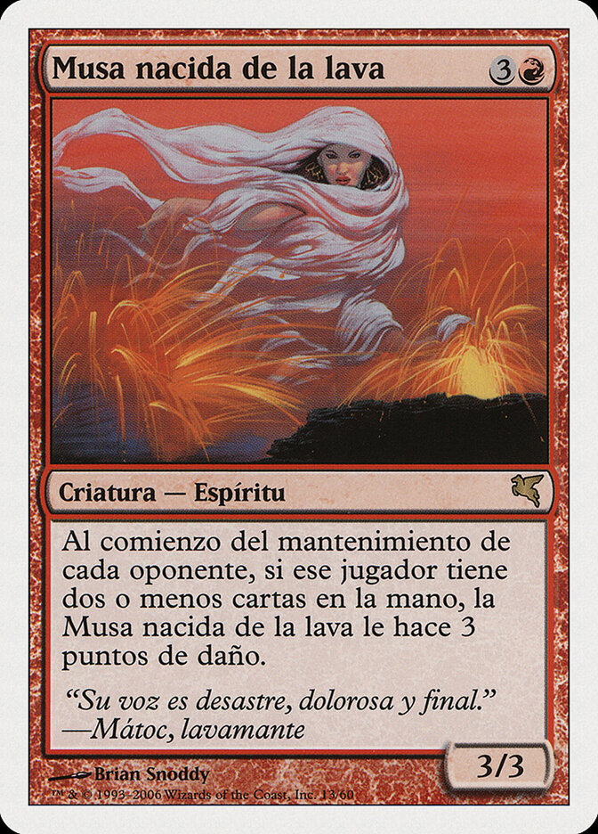 Lavaborn Muse (Italian) - "Musa Pirogena"