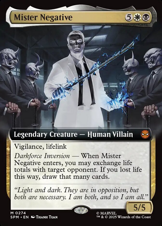 Mister Negative (Extended Art)