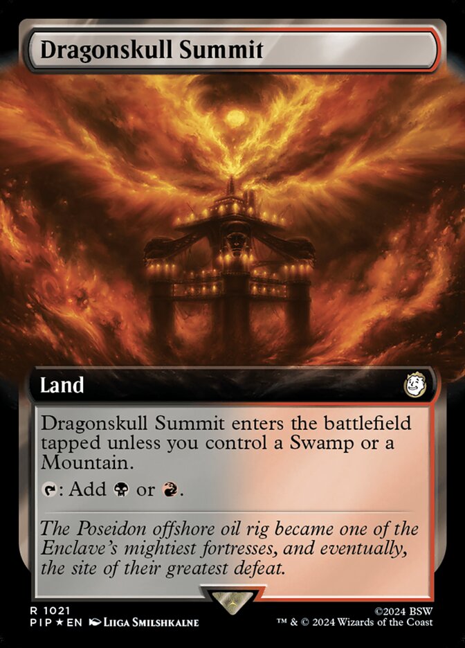 Dragonskull Summit (Extended Art) (Surge Foil)