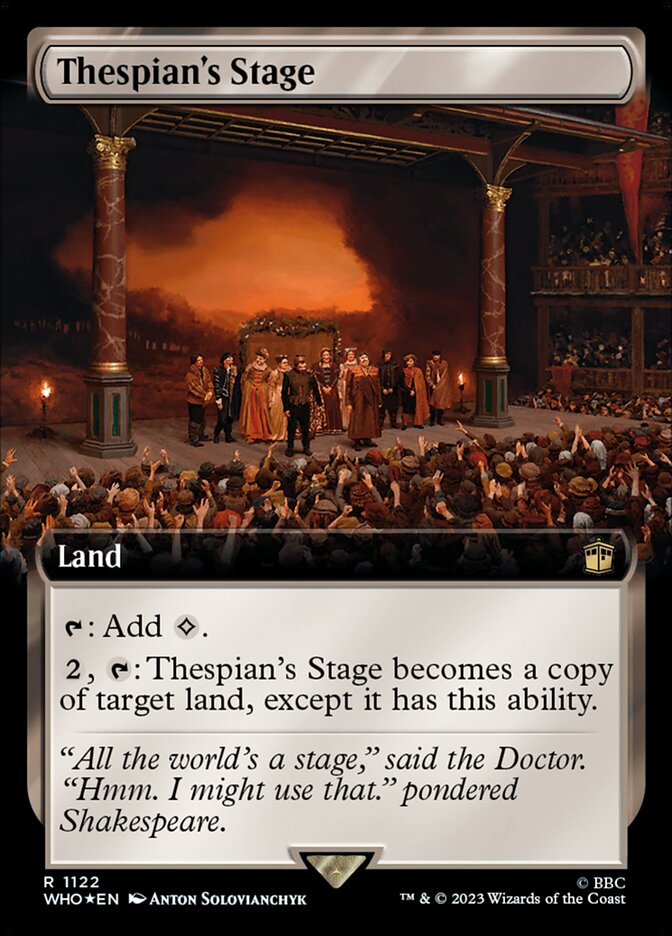 Thespian's Stage (Extended Art) (Surge Foil)