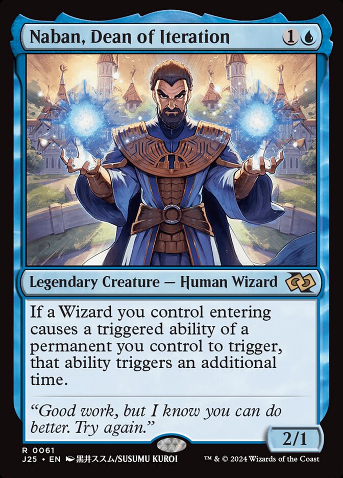 Naban, Dean of Iteration (Anime)