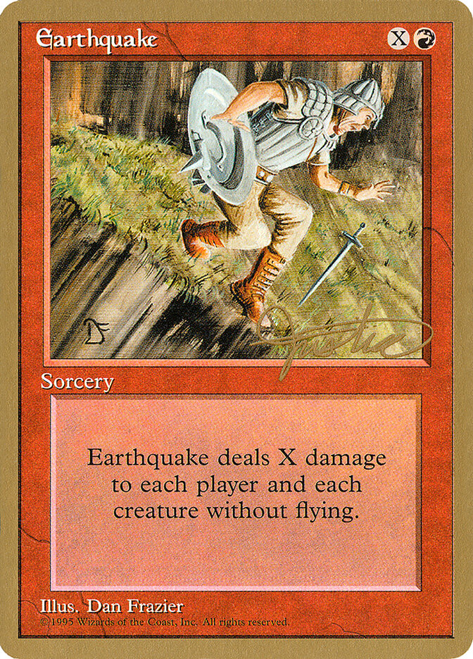 Earthquake - 1996 Mark Justice (4ED)