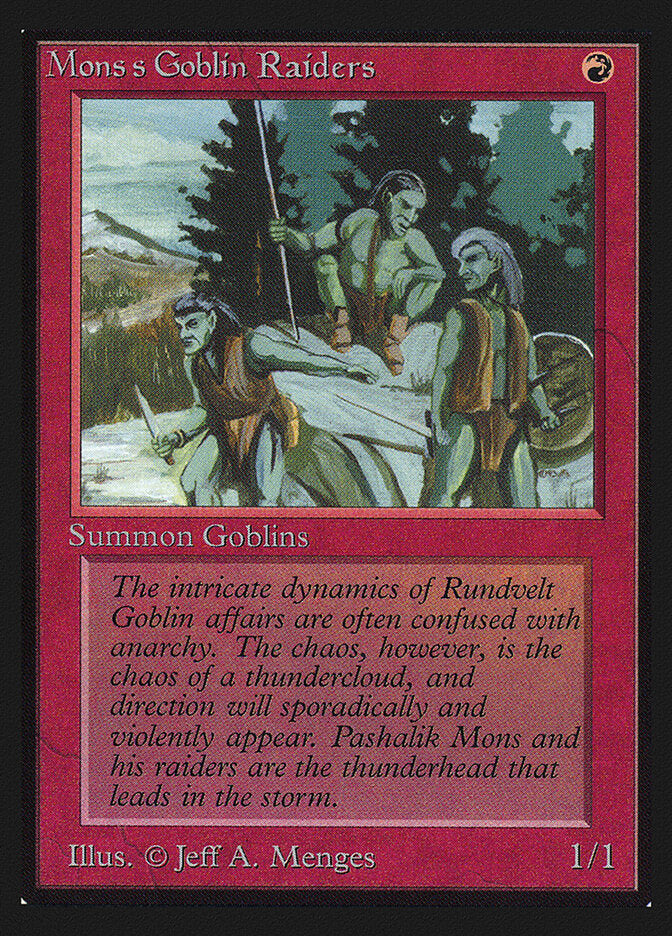 Mons's Goblin Raiders (CE)