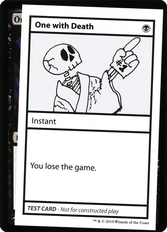 One With Death (No PW Symbol)