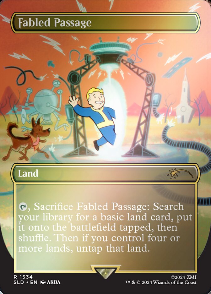 Fabled Passage (1534) (Rainbow Foil)
