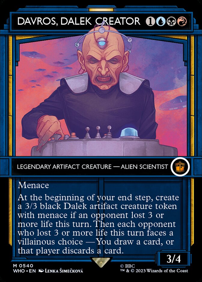 Davros, Dalek Creator (Showcase)