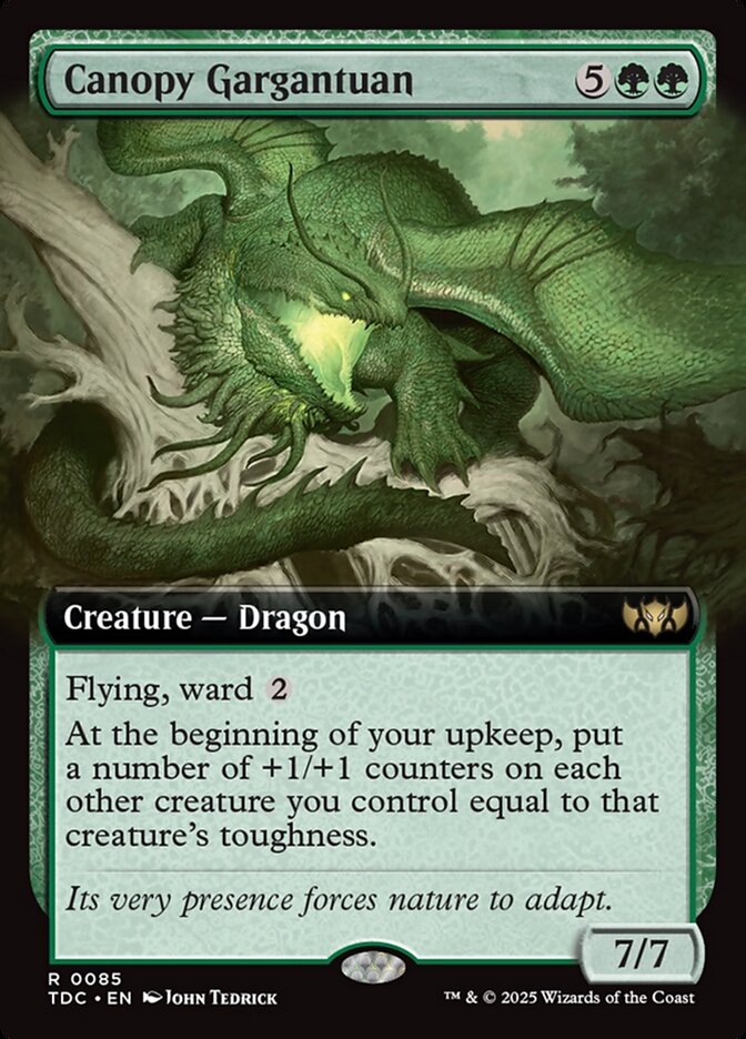 Canopy Gargantuan (Extended Art)