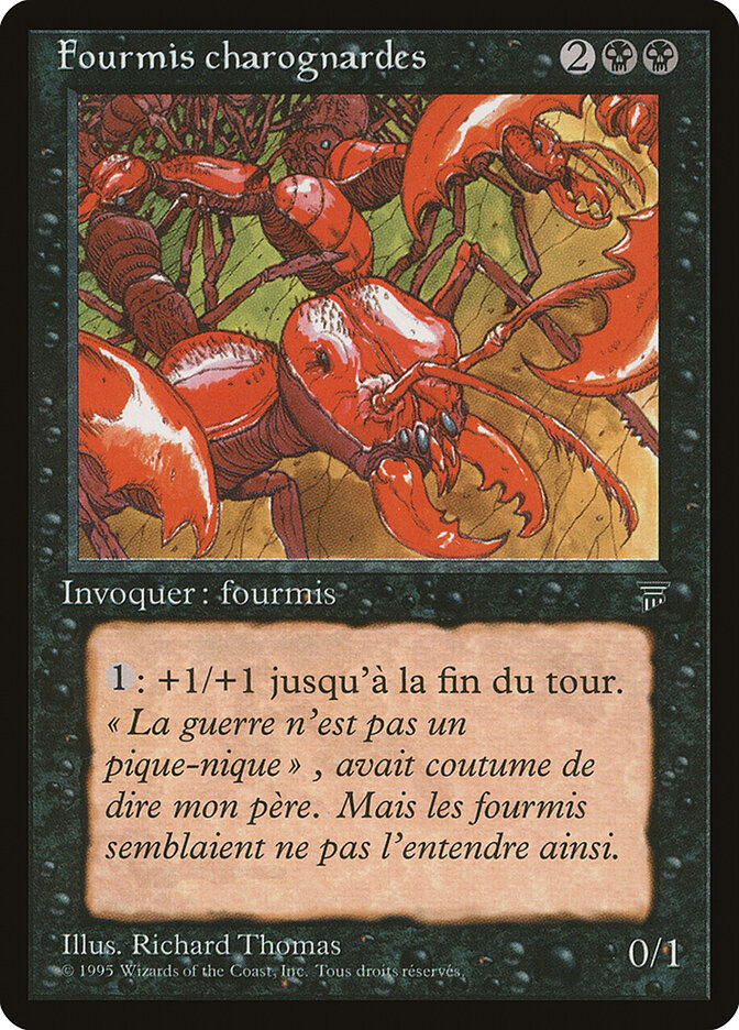 Carrion Ants (French) - "Fourmis charognardes"