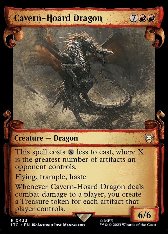 Cavern-Hoard Dragon (Showcase Scrolls)