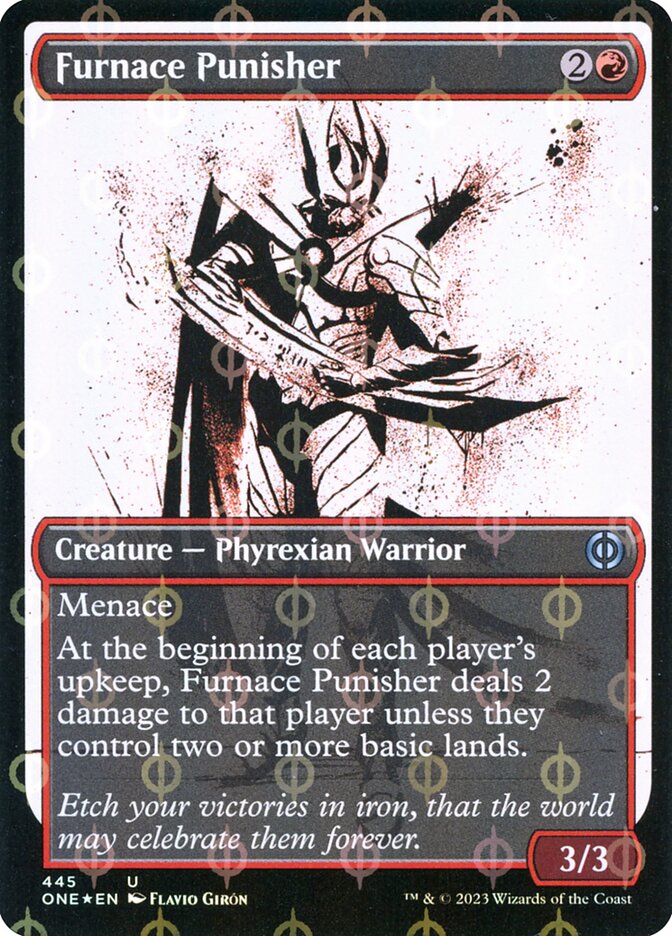 Furnace Punisher (Showcase) (Step-and-Compleat Foil)