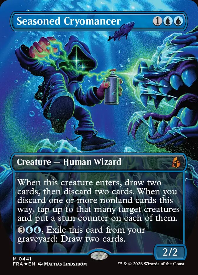 Seasoned Cryomancer (Borderless) (0441)