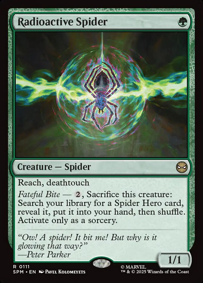 Radioactive Spider