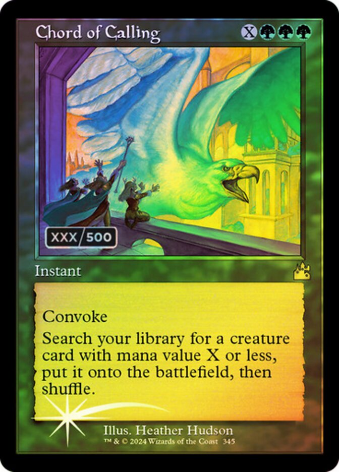 Chord of Calling (Retro Frame) (Serial Numbered)