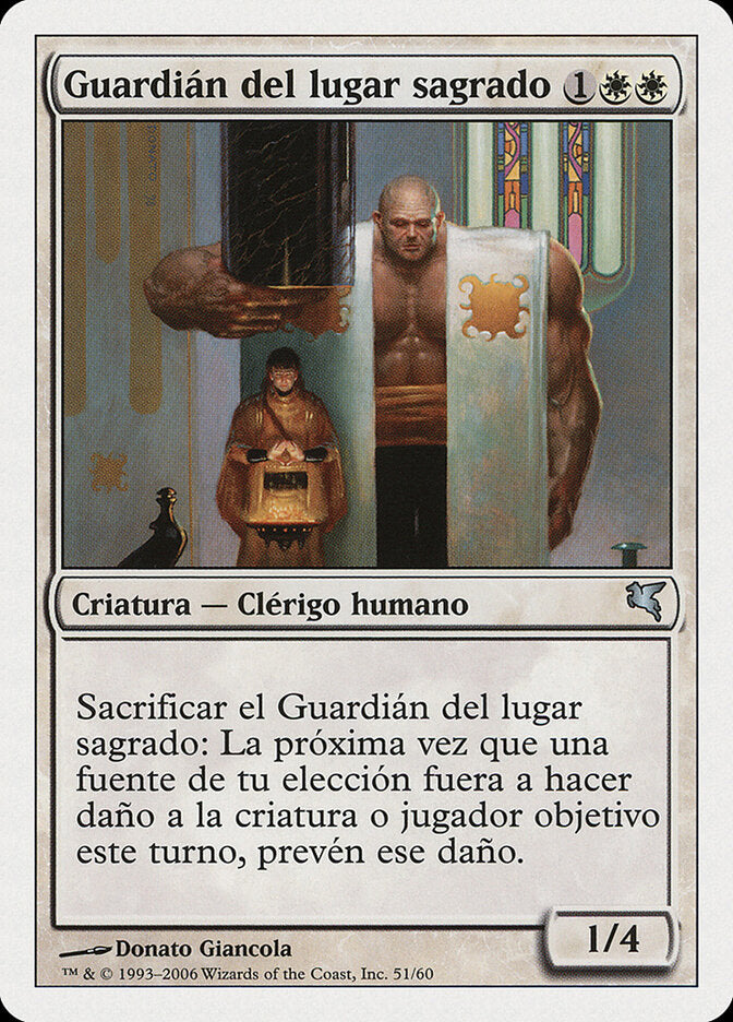 Sanctum Guardian (Italian) - "Guardiano del Santuario"