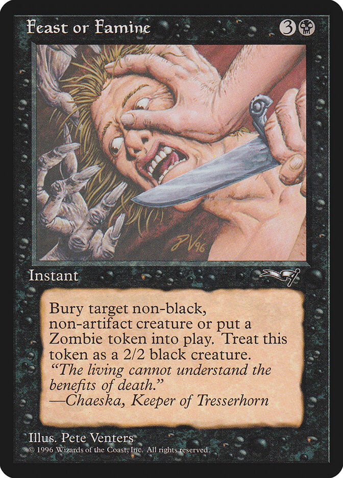 Feast or Famine (Knife)