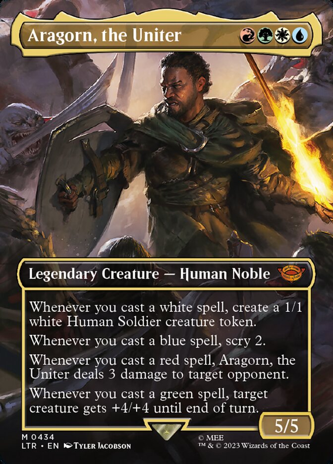 Aragorn, the Uniter (Borderless)