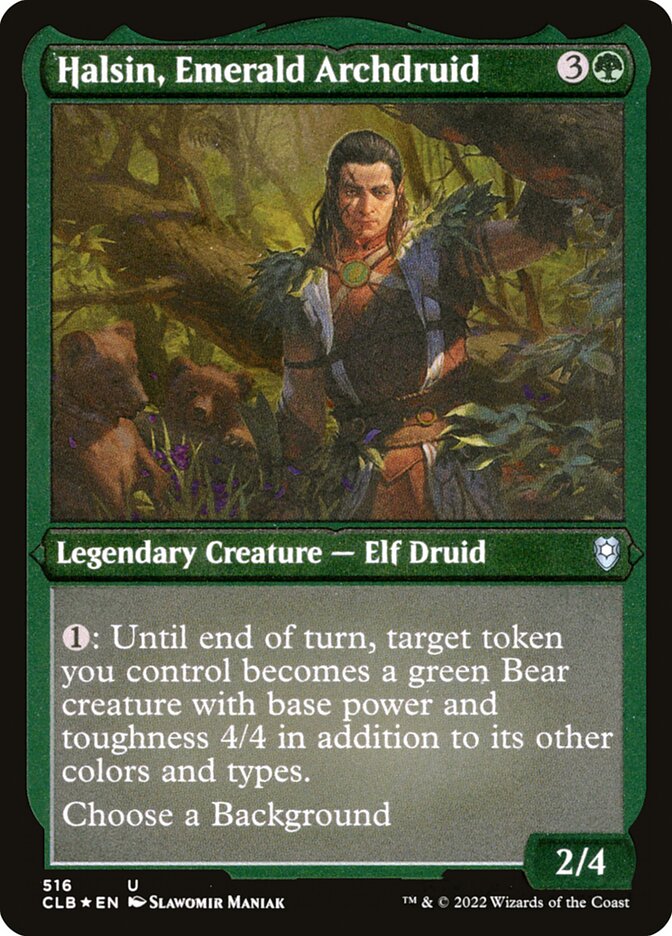 Halsin, Emerald Archdruid (Foil Etched)