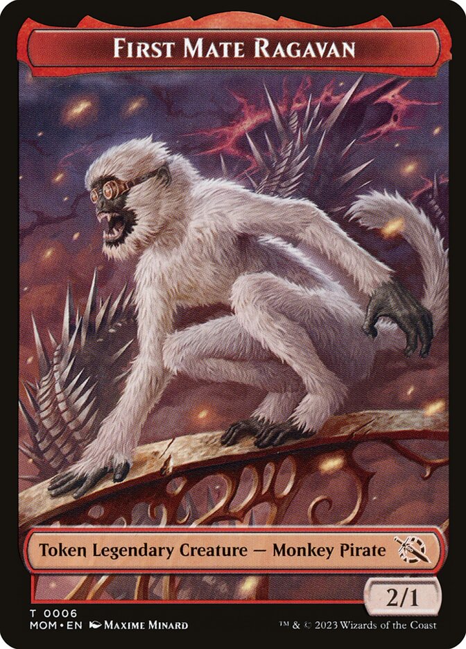 First Mate Ragavan Token