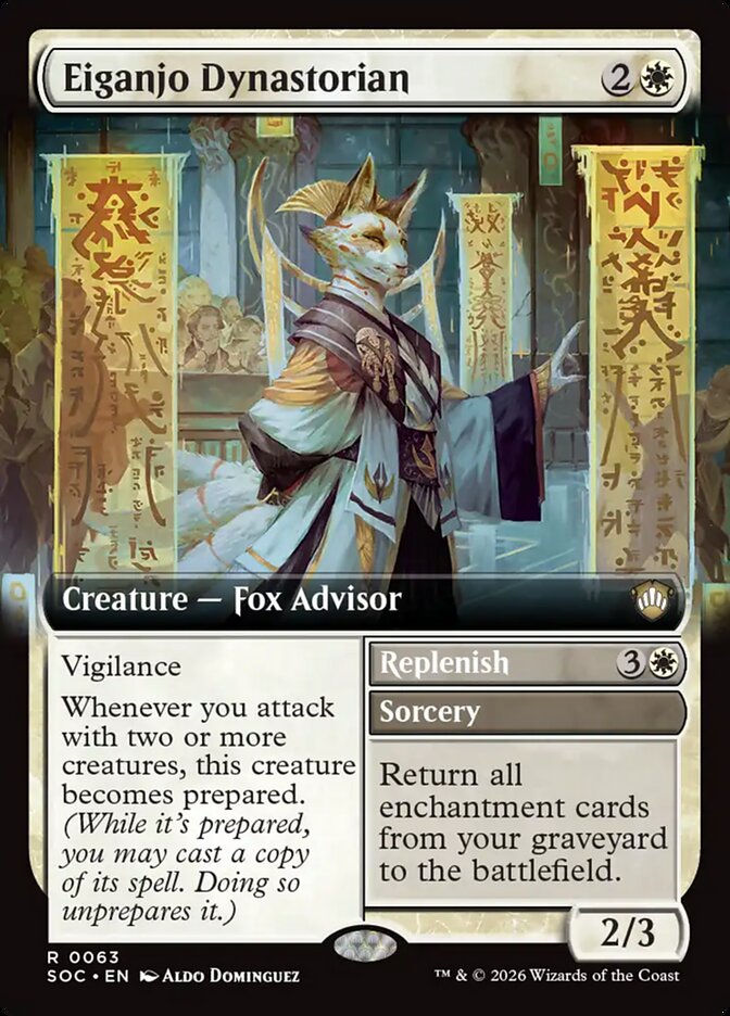 Eiganjo Dynastorian (Extended Art)