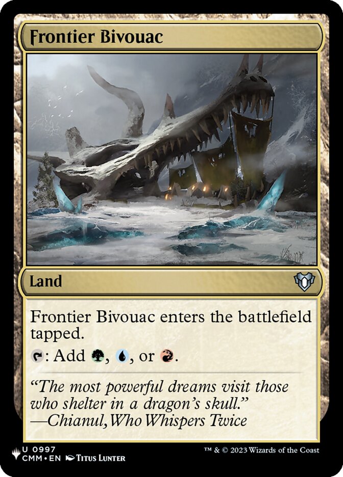 Frontier Bivouac (CMM)