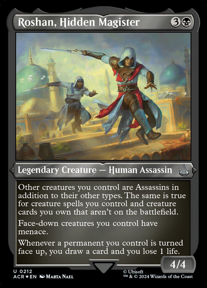 Roshan, Hidden Magister (Foil Etched)