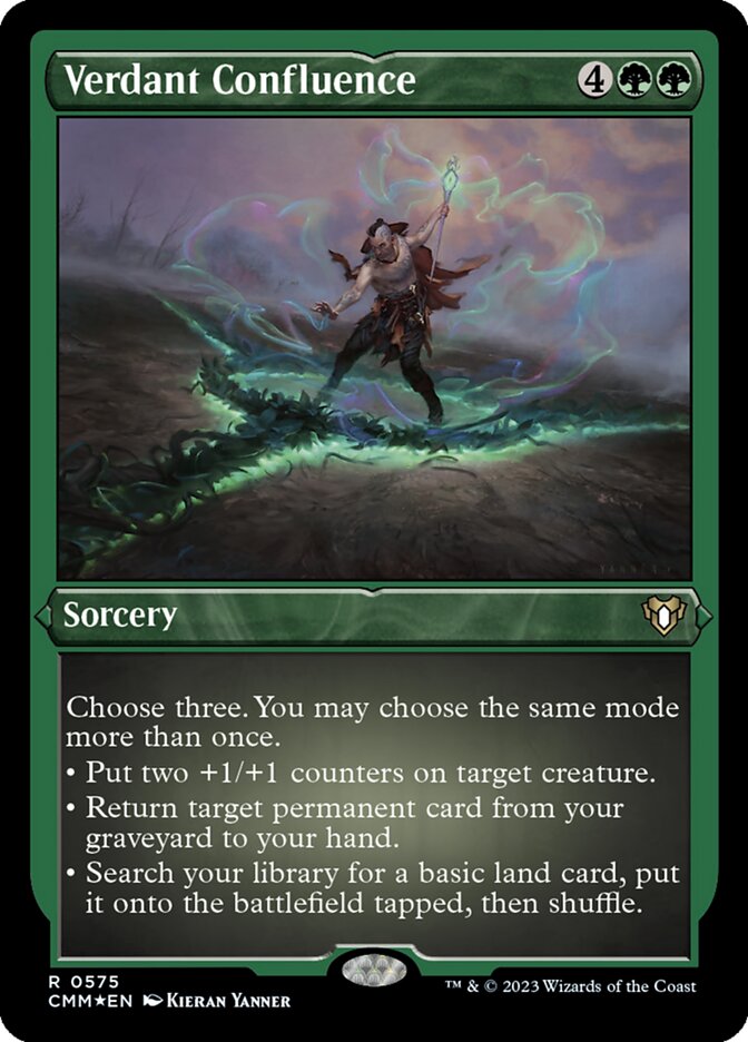 Verdant Confluence (Foil Etched)