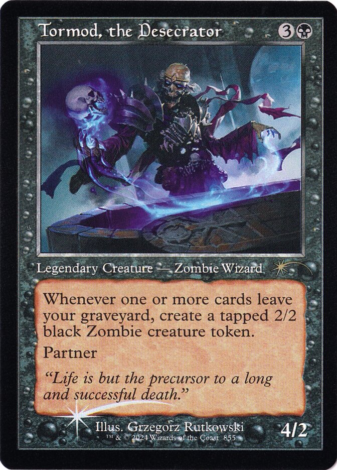 Tormod, the Desecrator (Retro Frame)